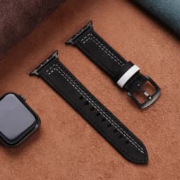 Genuine Leather loop strap For Apple watch Ultra2 band 44mm 45mm 49mm 40mm 42/46mm/41mm bracelet iWatch series 10 9 8 7 4 5 6 se