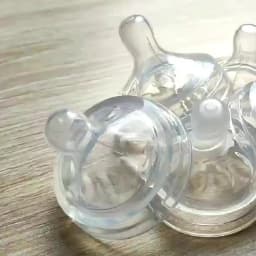 Silicone Nipple Accessories, 5.5cm Wide Mouth, Natural Shape, Skin-Friendly Silicone, For Baby Bottles, Easy to Clean