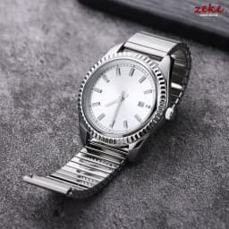 18mm 20mm 22mm Stretch Expansion Stainless Steel Watch Band Strap Metal Elastic Belt Accessories Men Women Matte Strap Bracelets