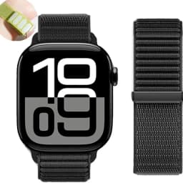 Nylon loop Strap For Apple Watch Band 46mm 45mm 44mm 49mm 40mm 41mm 38mm 42mm Bracelet For IWatch Series Ultra 10 9 8 7 6 SE 5 3