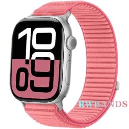 Nylon loop Strap For Apple Watch Band 46mm 45mm 44mm 49mm 40mm 41mm 38mm 42mm Bracelet For IWatch Series Ultra 10 9 8 7 6 SE 5 3