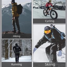 Winter Man Compression Shirt Cycling Clothing Warmth Shirt Warm Bottoming Shirt Men Compression T-Shirt Gym Sportswear