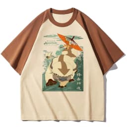 Avatar the Last Airbender teen harajuku korean clothes anime Pop Culture 2000s women t-shirt Retro hip hop Graphic 2000s