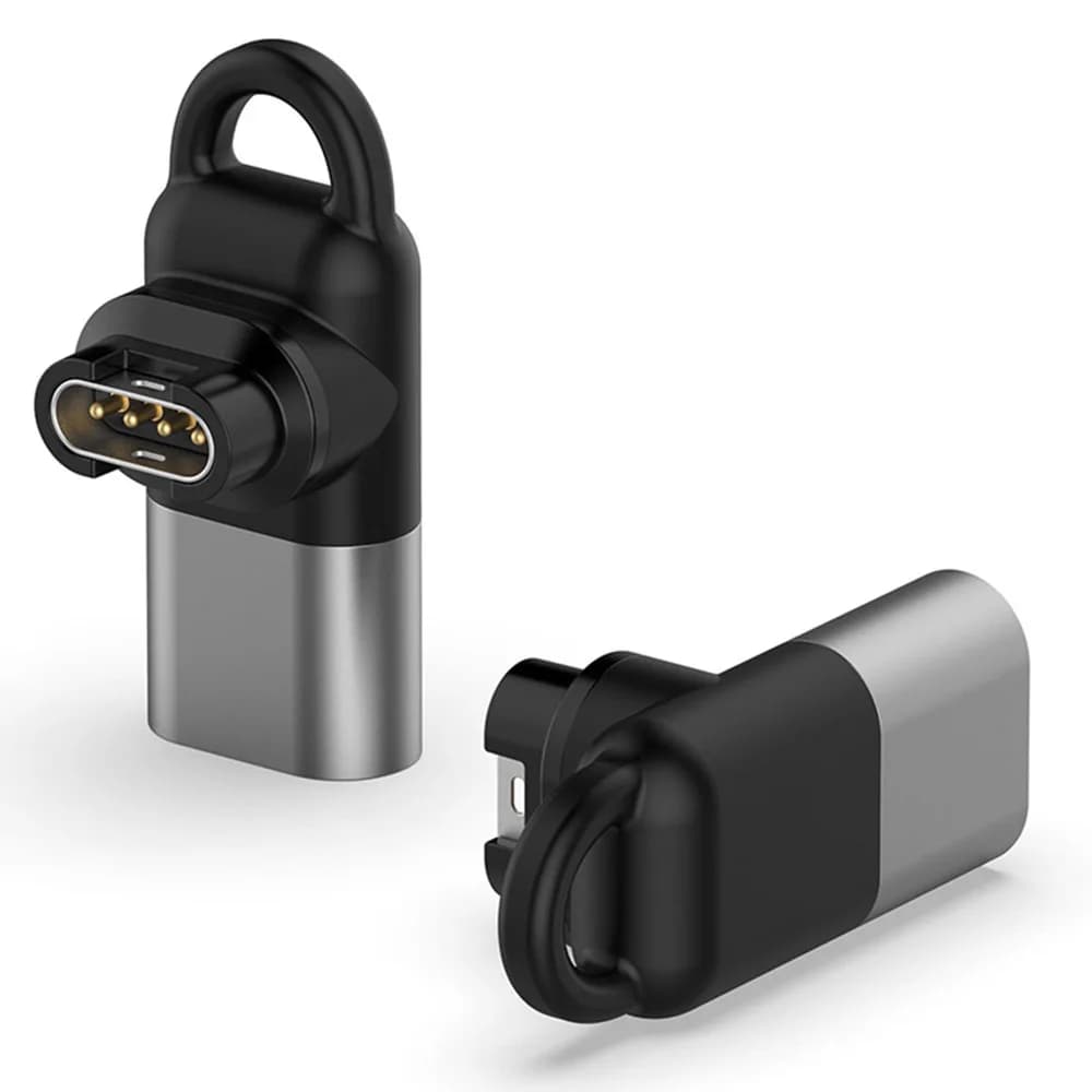 Micro USB/IOS/Type C Charger Adapter For Garmin Fenix 8/7/6/5 Forerunner 158 255 Charger Connector for Garmin Venu/Vivoactive