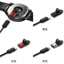 Micro USB/IOS/Type C Charger Adapter For Garmin Fenix 8/7/6/5 Forerunner 158 255 Charger Connector for Garmin Venu/Vivoactive
