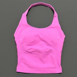 HISTELLO Sports Halter Top Seamless Longline Strappy Gym Tank Top Women Yoga Clothing Workout Fitness Sportswear Pilates Vest