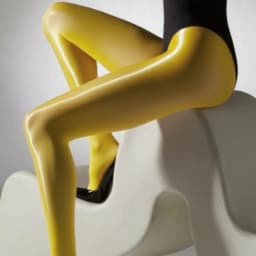 Plus Size Women'S Yellow Oil Slick Tights High Waisted Glossy Finish Pantyhose Leggings Elastic Sexy Sheer Tights Long Socks