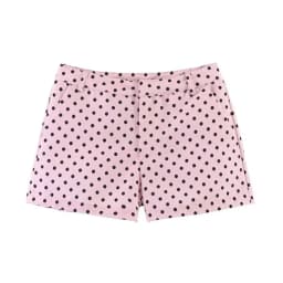 HH Female Autumn Fashion Polka Dot Printed Set Long Sleeves Turtleneck Drawstring Jacket+A-line Shorts Women's Vintage Suit