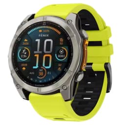QuickFit 22 26mm Silicone Strap For Garmin Fenix 8 51MM E 47MM 7X 7 6X Epix Pro Instinct 3 2X Forerunner 970 965 955 Watch Band