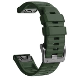 QuickFit 22 26mm Silicone Strap For Garmin Fenix 8 51MM E 47MM 7X 7 6X Epix Pro Instinct 3 2X Forerunner 970 965 955 Watch Band