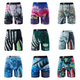 ETHIKA 1Pcs Men Underwear Boxers Breathable Mesh Crotch Mens Trunks Plus Size S-3XL Man Swimming Underpants Men's Panties Trunks