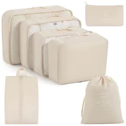 11Pcs Travel Packing Cubes Set Waterproof Luggage Organizer Drawstring Storage Bags for Clothes Shoes Underwear Cosmetic