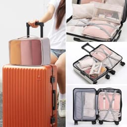 11Pcs Travel Packing Cubes Set Waterproof Luggage Organizer Drawstring Storage Bags for Clothes Shoes Underwear Cosmetic