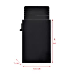 Slim Business Card Holder Rfid Minimalist Smart Wallet Pop Up Metal Box Credit Bank Visit Cardholder Case Porte Carte De Visite