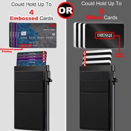 Slim Business Card Holder Rfid Minimalist Smart Wallet Pop Up Metal Box Credit Bank Visit Cardholder Case Porte Carte De Visite