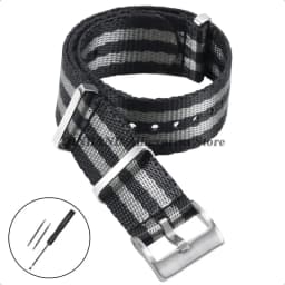 Nylon Watchbands for Omega 007 for Seamaster 300 60s French Army Watch Straps 20mm Canvas Replacement Bracelets Sport Wristbelts