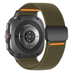 Magnetic Straps For Samsung Galaxy Watch Ultra 2 Accessories Elastic Nylon Bracelet Correa for Galaxy Watch 7 Ultra 47mm Bands