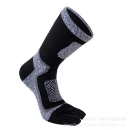 Sports Toe Socks Compression Running Socks Breathable Sweat-Absorbing Comfortable Thick Endurable Outdoor Fitness 5 Finger Socks