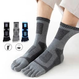 Sports Toe Socks Compression Running Socks Breathable Sweat-Absorbing Comfortable Thick Endurable Outdoor Fitness 5 Finger Socks