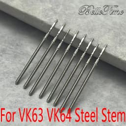 Watch Steel Stem Kit Watch of Winding Stem Fit VK63 VK64 VK61 VK67 VK68  Automatic Mechanical Movement Watch Accessories Parts