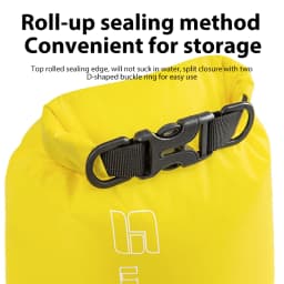 3/8/12/15/25/35/75L Waterproof Dry Bag Sack Ultralight Drifting Swimming Clothes Storage Bag for Camping Boating Hiking Rafting
