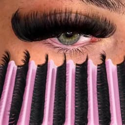 200Pcs DIY Personal Lashes 40P Eyelash Cluster Natural Look Wispy Lashes 9-16MM D Curly Hair Personal Clusters Lashes Fluffy