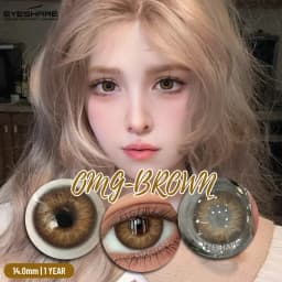 EYESHARE Popular Color Contact Lens for Eyes Black Lens Eye Fashion Brown Beauty Colored Pupils Gray Contact Blue Eyes Makeup