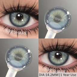 EYESHARE Popular Color Contact Lens for Eyes Black Lens Eye Fashion Brown Beauty Colored Pupils Gray Contact Blue Eyes Makeup