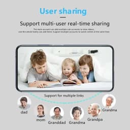 Lenovo Wireless Camera 4K Surveillance Security Video Cam Night Vision Motion Detect Camcorder Mini Cam Monitor Smart Home
