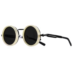 CRIXALIS Polarized Round Sunglasses ND9 Adjustable Dimming Men Women Retro Punk Men's Fishing Eyeglasses Outdoor Shades UV400