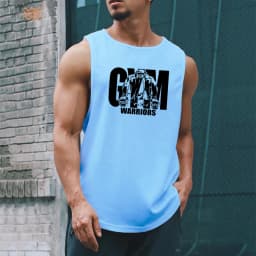 Gym Bodybuilding Sports Sleeveless T-Shirts Mens Fitness Workout Muscle Tank Tops Summer Mesh Breathable Stretch Quick Dry Vests