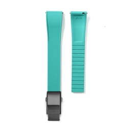 Fluoro Rubber Watch Band FKM Tropic Strap 18/19/20/21/22mm Folding Buckle Quick Release Cut to Size Bracelet for Men Women