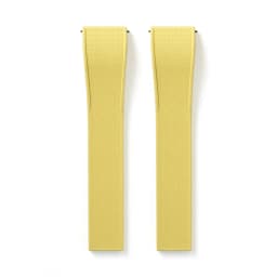 Fluoro Rubber Watch Band FKM Tropic Strap 18/19/20/21/22mm Folding Buckle Quick Release Cut to Size Bracelet for Men Women