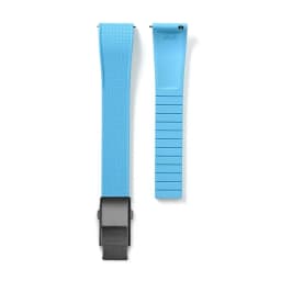Fluoro Rubber Watch Band FKM Tropic Strap 18/19/20/21/22mm Folding Buckle Quick Release Cut to Size Bracelet for Men Women