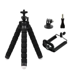 Tripods for Gopro Hero 12 11 10 9 8 7 Black MAX Flexible Mini Octopus Tripod Accessories for Go Pro 6 5 4 3 YI Eken SJCAM AKASO
