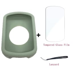 Garmin Edge 540 840 Case with Tempered Glass Film New Silicone Case & Screen Protector for Garmin Edge 540 Edge 840 GPS Computer