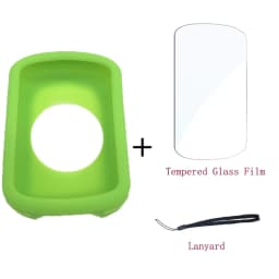 Garmin Edge 540 840 Case with Tempered Glass Film New Silicone Case & Screen Protector for Garmin Edge 540 Edge 840 GPS Computer