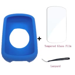 Garmin Edge 540 840 Case with Tempered Glass Film New Silicone Case & Screen Protector for Garmin Edge 540 Edge 840 GPS Computer