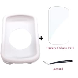Garmin Edge 540 840 Case with Tempered Glass Film New Silicone Case & Screen Protector for Garmin Edge 540 Edge 840 GPS Computer