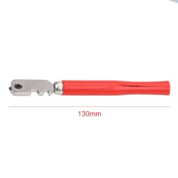 Professional Glass Tile Cutter Window Craft Wooden Handle 130mm For Hand Tool Diamond Tipped 1Pcs Portable Glass Cutter