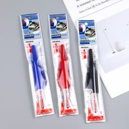 4Pcs/Set Long Nib Head Markers 30mm Deep Hole Multi-Purpose Perforating Pen for Metal Waterproof Woodworking Bathroom Decoration