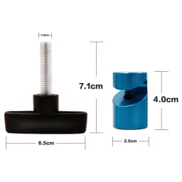 Aluminum Car Hood Holder Trunk Air Pressure Anti-Slip Engine Cover Lifting Support Rod Fixing Clamp Lift Support Clamp Car Tool