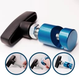 Aluminum Car Hood Holder Trunk Air Pressure Anti-Slip Engine Cover Lifting Support Rod Fixing Clamp Lift Support Clamp Car Tool