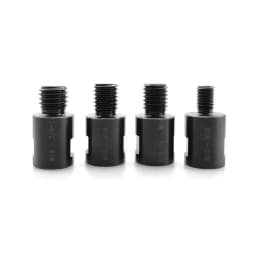 M14 M10 5/8-11'' Adapter Angle Grinder Thread Converter Adaptive Shaft Connector Polished for Diamond Core Drill Bits Hole Saw