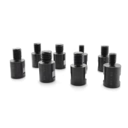 M14 M10 5/8-11'' Adapter Angle Grinder Thread Converter Adaptive Shaft Connector Polished for Diamond Core Drill Bits Hole Saw