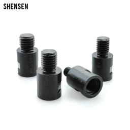 M14 M10 5/8-11'' Adapter Angle Grinder Thread Converter Adaptive Shaft Connector Polished for Diamond Core Drill Bits Hole Saw