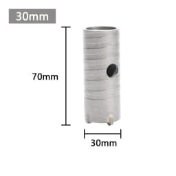 1Pc 30-150mm Drilling Crown for Concrete Wall Hole Saw SDS PLUS Hammer Drill Bit Set with Round Shaft Cement Stone Cutter Tool