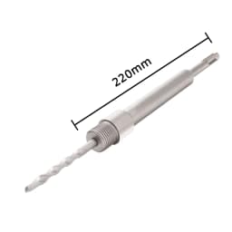 1Pc 30-150mm Drilling Crown for Concrete Wall Hole Saw SDS PLUS Hammer Drill Bit Set with Round Shaft Cement Stone Cutter Tool