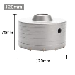 1Pc 30-150mm Drilling Crown for Concrete Wall Hole Saw SDS PLUS Hammer Drill Bit Set with Round Shaft Cement Stone Cutter Tool
