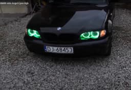 Cotton RGB Angel eyes ring kit 16 colors flash Remote control for BMW 3 5 7 Series E36 E38 E39 E46 525i 528i 530i 540i 320i